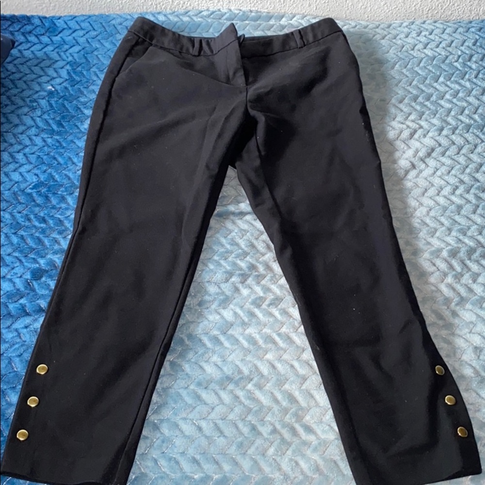 black slacks